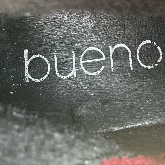 Bueno Casey Burgundy Leather Moto Combat Tall Lace Up Side Zip Boots - Picture 16 of 16